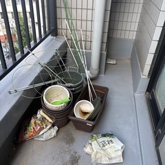 土・プランターなど　の画像