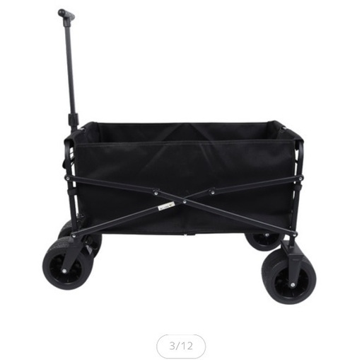 ホールアース（Whole Earth） ワゴン アウトドア STRAGE WAGON MINI HIGH WE2TDZ65 BLK