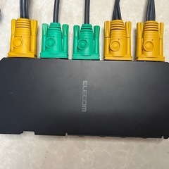 エレコム CPU changer 4ポート VGA切替器の画像