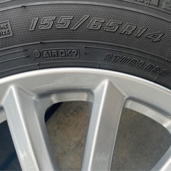 【軽自動車】スタッドレスタイヤ ホイールセットの画像