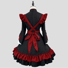 50.メイド服 チャイナ ワンピース XL ロリータ コスプレ ロリータの画像