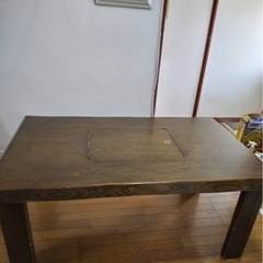 こたつテーブルのみの画像
