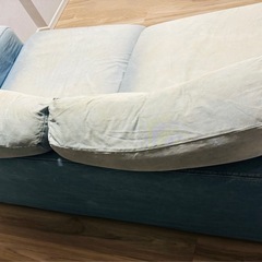 ※お譲り先決定【無料】Journal Standard Furniture フランクリンソファ　デニムの画像