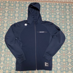 〈値札タグ有り〉DESCENTE フルジップパーカー、（おまけ）IGNIO長袖ジャージ　　の画像