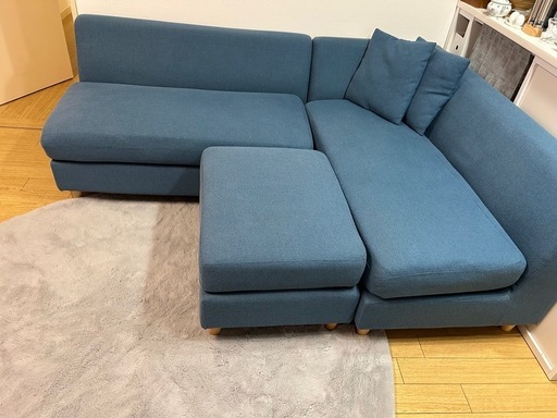 【ソファー】組み換え自由でお部屋に取り入れやすいソファセット 