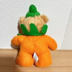 【美品】パンプキンベア ハロウィンベア コスチュームベア マスコット人形の画像