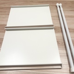 突っ張り棒 ラック 洗濯機上 突っ張り棚の画像