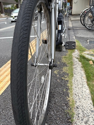 中古27インチ電動アシスト自転車　15.4Ah 大阪