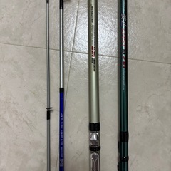 🥳最終価格🎉まとめ売り:釣り竿🎣リール付きの画像
