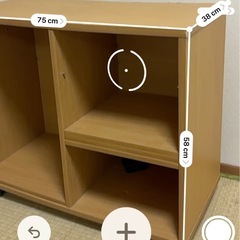 押入れの下段にぴったり収まるラック①の画像