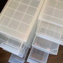 無印良品 ポリプロピレン　収納ストッカー　キャスター付の画像