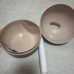 ティッシュボックス　球体　モカの画像
