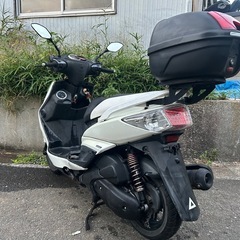 軽整備済み‼️   シグナスx 2型台湾　ボックス付き　配送可能　現車確認可能の画像
