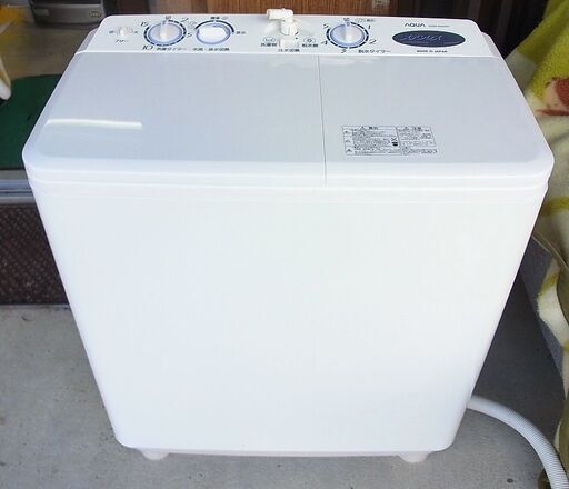 アクア　AQW-N45　2012年製　二層式洗濯機