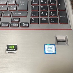 完売 CELCIUS H770 i7-7700HQ ゲームOKの画像