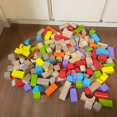 【おもちゃまとめ売り】トイザらス　つみき　150ピースの画像