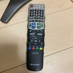 テレビ　AQUOSの画像