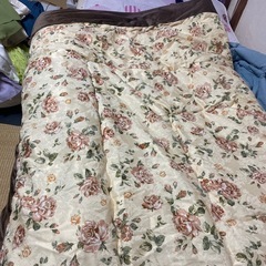 長方形　こたつ布団の画像