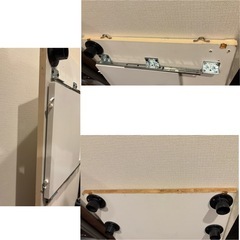 ほぼ新品板と中古でしかけのついた板2枚セットの画像