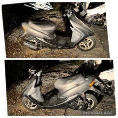 ライブディオ　AF34 不動　マットブラックの画像