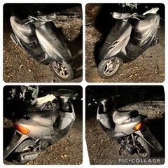 ライブディオ　AF34 不動　マットブラックの画像