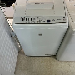 【中古・整理品】HITACHI製　洗濯機　2019年式の画像
