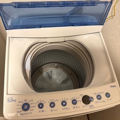 Haier 5.5kg洗濯機の画像