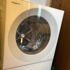 未使用に近い　パナソニック ドラム式洗濯乾燥機  VG760R  2023年購入の画像