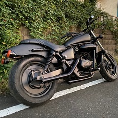 マグナ250  フルブラックカスタムの画像