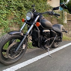 マグナ250  フルブラックカスタムの画像