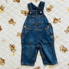 baby GAP ２点セット　パーカーとオーバーオール　70サイズの画像