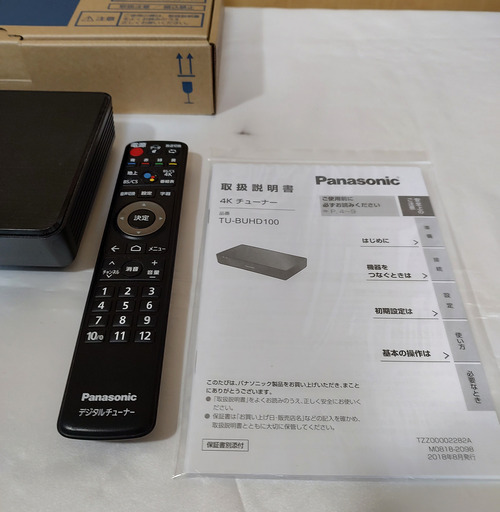 Panasonic TU-8UHD100 地デジチューナー
