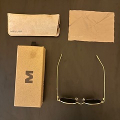 Mellerサングラス - ネイ3 ストーンオリーブ & Pゴールドオリーブの画像