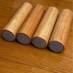 無印良品　木製脚　２０ｃｍ　ナチュラル（Ｍ８）　の画像