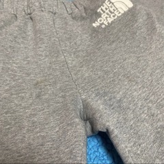 ノースフェイス 裏起毛 ロゴ スウェット パンツ 140の画像