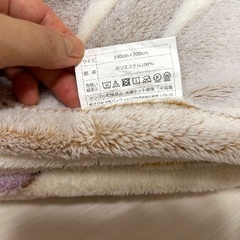 薄手毛布の画像