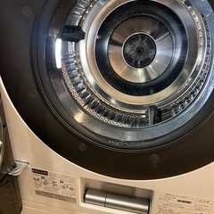 動作品　美品　シャープ ES-U111-TL 2020年購入　ヒートポンプ乾燥　ドラム式洗濯乾燥機の画像