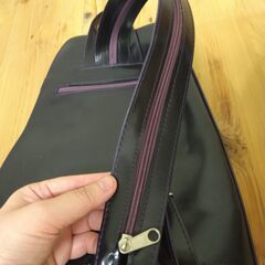 リュックサック　パープルの画像