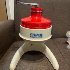 昭和感！　タイガー　ベビーアイス　氷削り機の画像