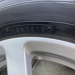 値下げムーブ純正ホイールセットの画像