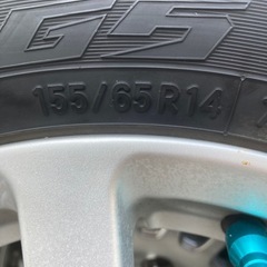 値下げムーブ純正ホイールセットの画像