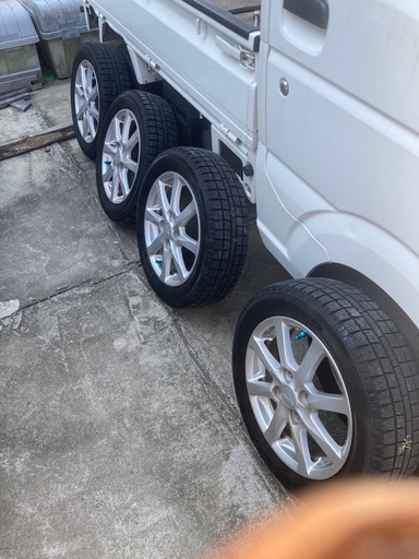 値下げムーブ純正ホイールセット