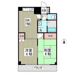 💕初期費用分割相談可🎵一人暮らし、カップルにおすすめ２DK…