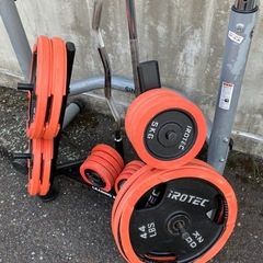 トレーニング器具　ウエイトトレーニングの画像