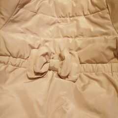 baby GAP ピンク コート 90 綿入り フード取外 女の子の画像