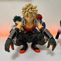 ヒロアカ フィギュア 4体セットの画像
