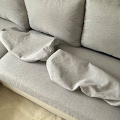 美品　L字ソファ　３人掛けの画像