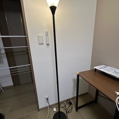 【ニトリ】アッパーライト　ブラック(電球付き)
の画像