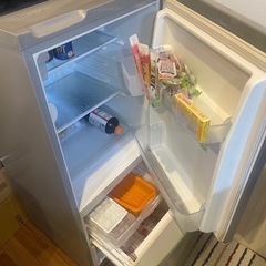 一人暮らし用冷蔵庫138L（パナソニック）の画像