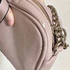 🤍くすみピンク×ゴールド　ショルダーの画像